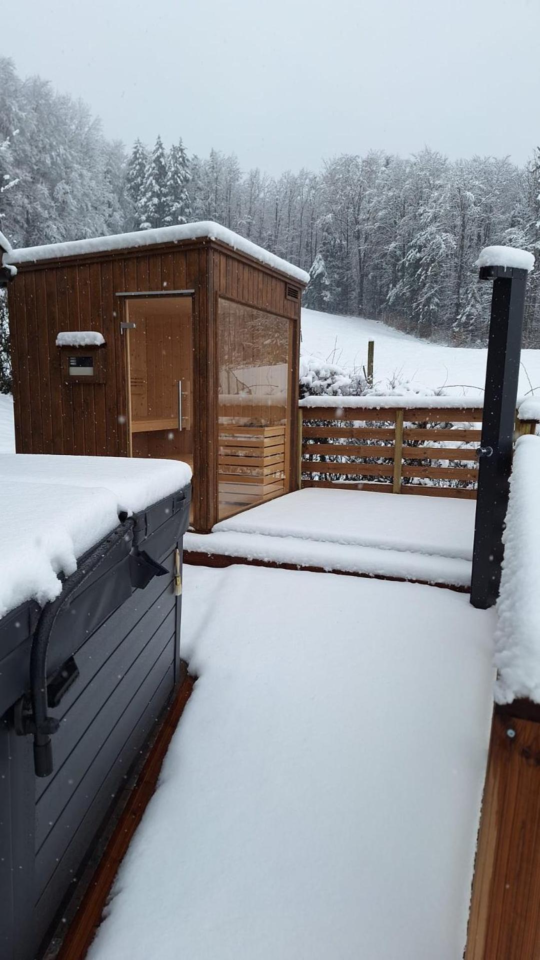 Luxus Alpenparadies Nahe Salzburg Sauna & Whirlpool Adnet Bagian luar foto