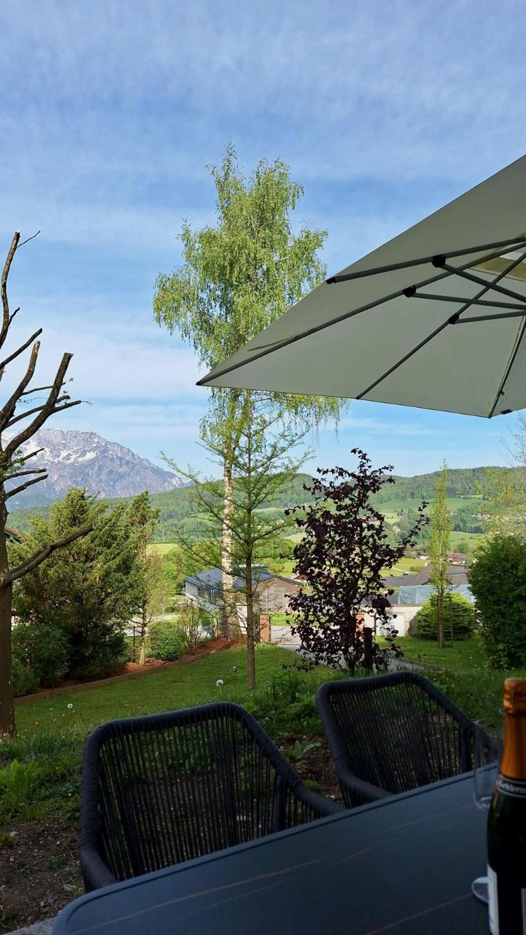 Luxus Alpenparadies Nahe Salzburg Sauna & Whirlpool Adnet Bagian luar foto