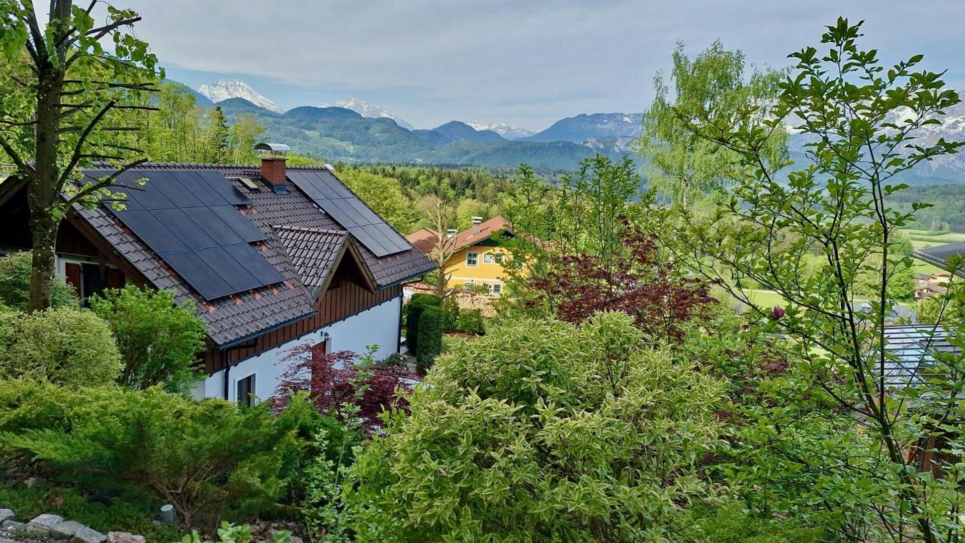 Luxus Alpenparadies Nahe Salzburg Sauna & Whirlpool Adnet Bagian luar foto