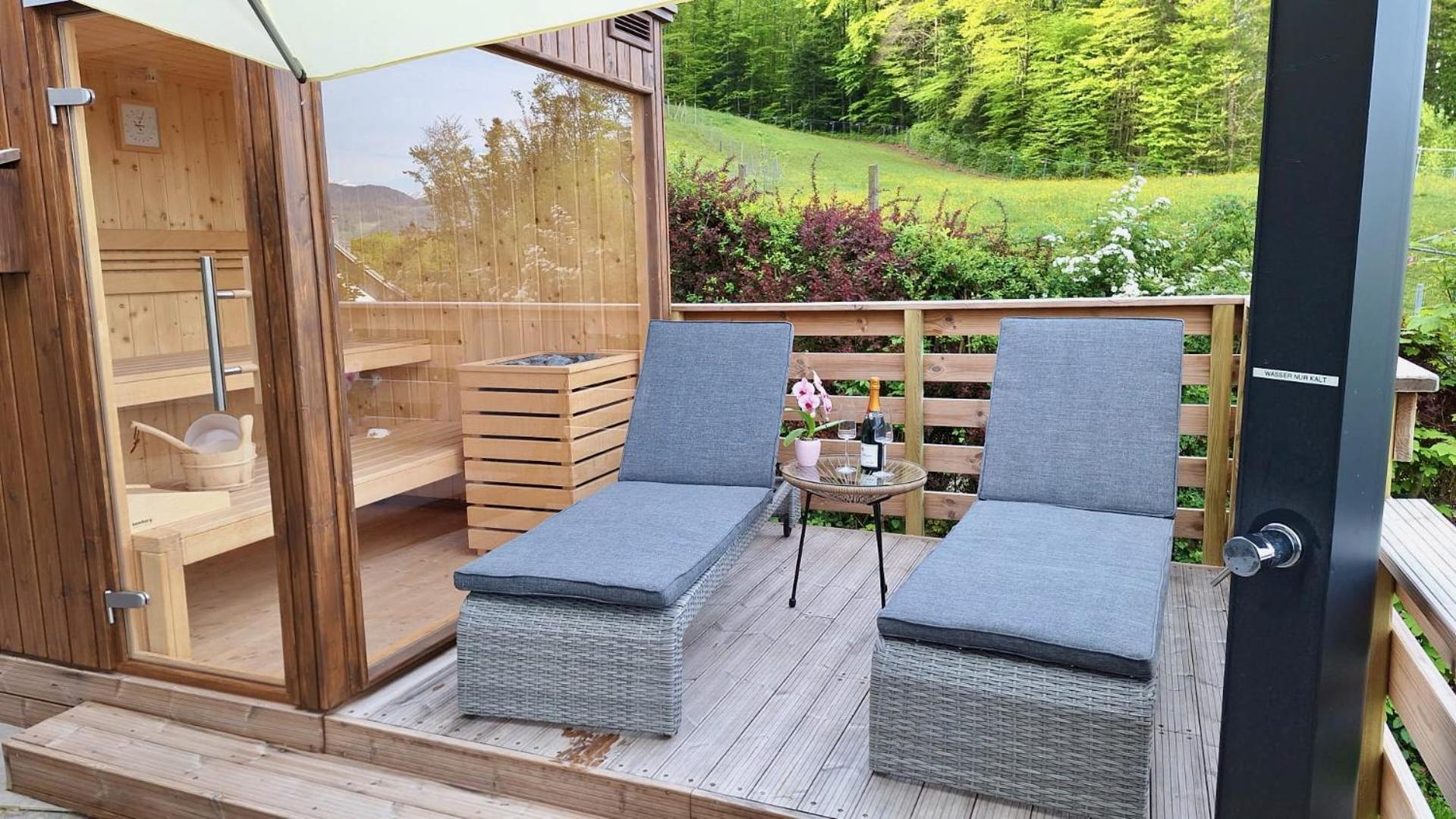 Luxus Alpenparadies Nahe Salzburg Sauna & Whirlpool Adnet Bagian luar foto